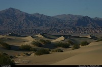 Photo by elki |  Death Valley sand dunes vallée de la mort Death valley